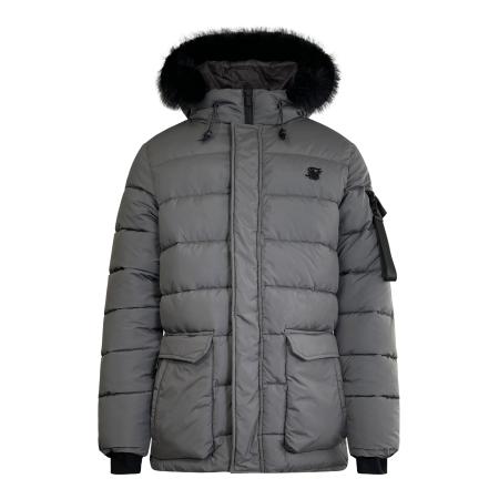 SikSilk SikSilk Winterjas grijs