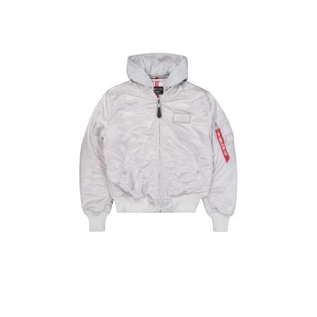 Alpha Industries ALPHA INDUSTRIES Winterjas MA-1 Zip Hood grijs / pastellila