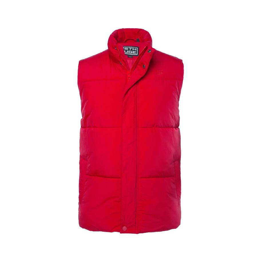 STHUGE STHUGE Bodywarmer wijnrood -