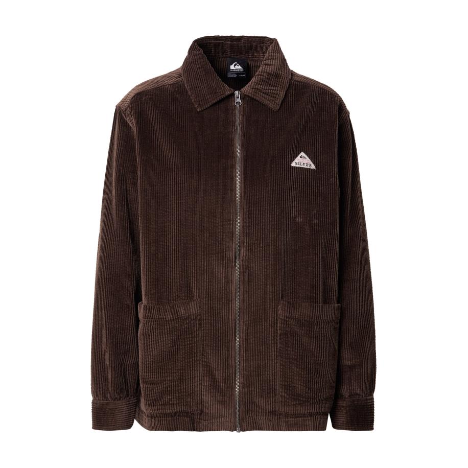 Quiksilver QUIKSILVER Tussenjas PAYARAWA chocoladebruin / wit -