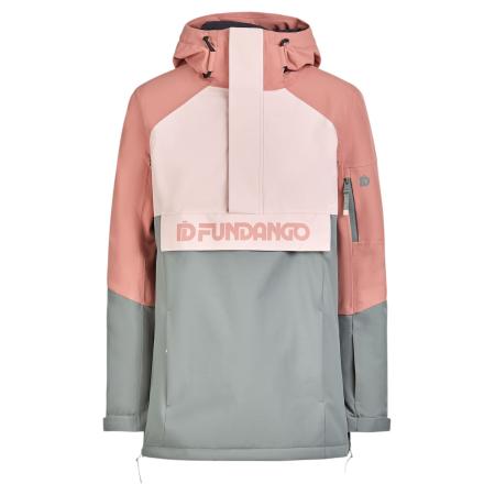 Fundango Outdoorjas Birch ECO Logo Anorak kaki