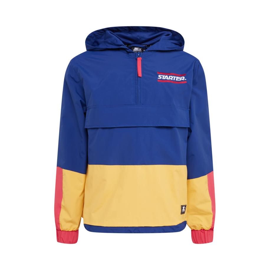 Starter Black Label Starter Black Label Tussenjas royal blue/koningsblauw / lichtgeel / cranberry / zwart / wit -