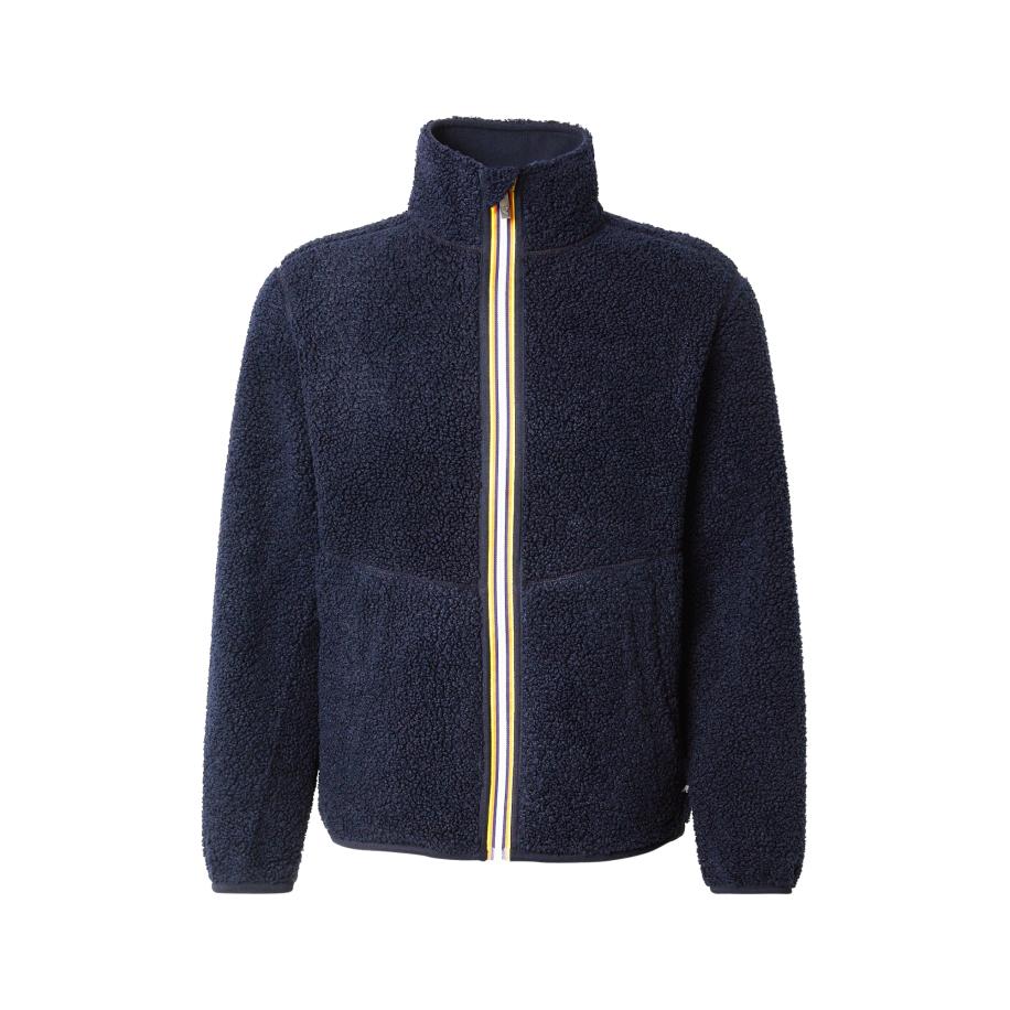 K-Way Fleece jas navy Blauw