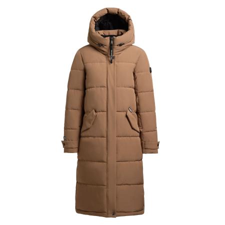 Khujo khujo Winterjas Dairi lichtbruin