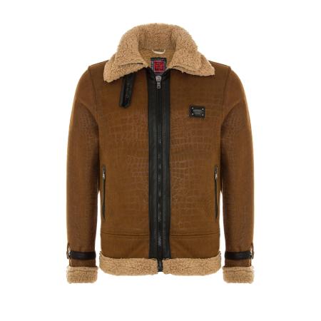 Cipo & Baxx CIPO & BAXX Tussenjas karamel / lichtbruin / zwart