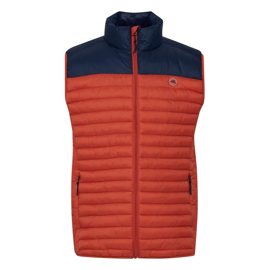 Blend BLEND Bodywarmer KALIKO navy / rood -