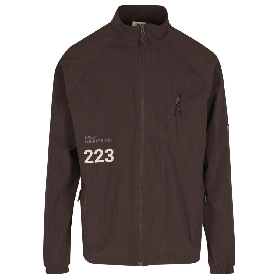 HALO Tussenjas Steel crème / chocoladebruin Bruin