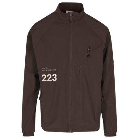 HALO Tussenjas Steel crème / chocoladebruin