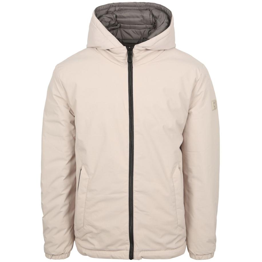 State Of Art Reversible Jas Kit Grijs Bruin