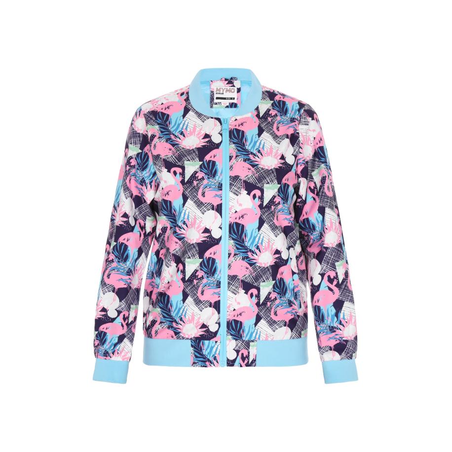 MyMo ATHLSR myMo ATHLSR Tussenjas navy / lichtblauw / pink / wit -