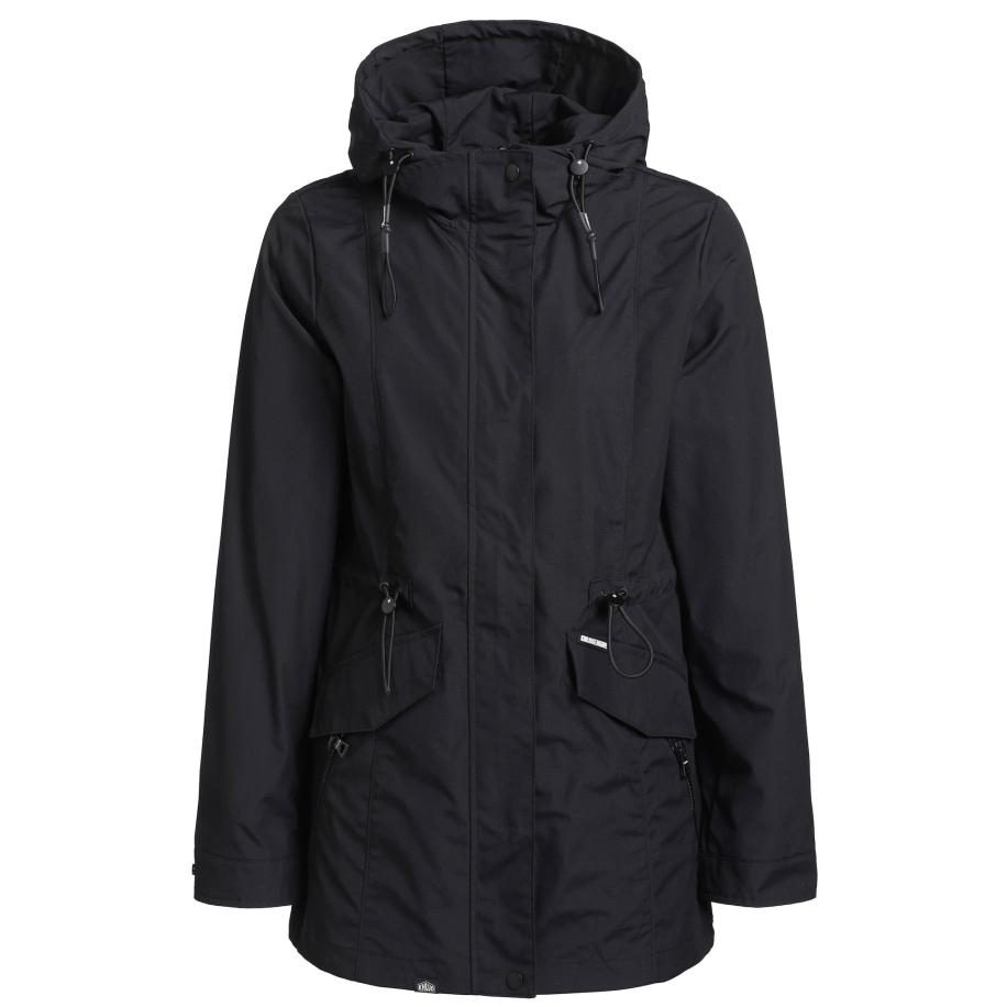 Khujo khujo Tussenparka zwart -