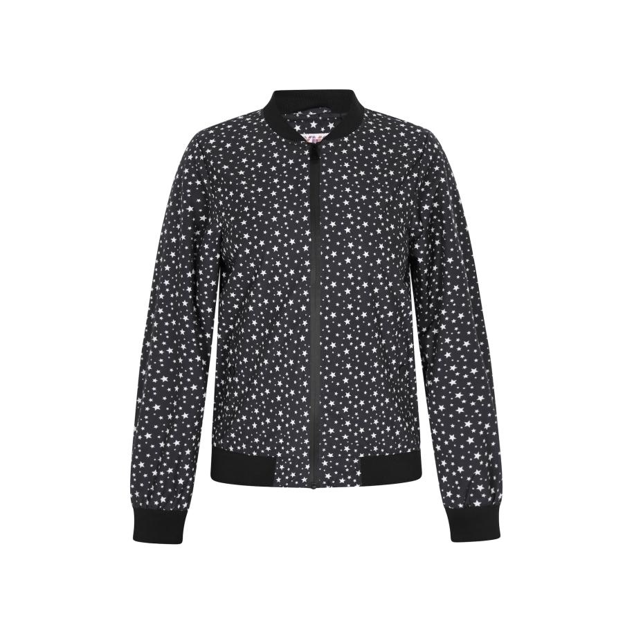 MyMo ATHLSR myMo ATHLSR Tussenjas zwart / wit -