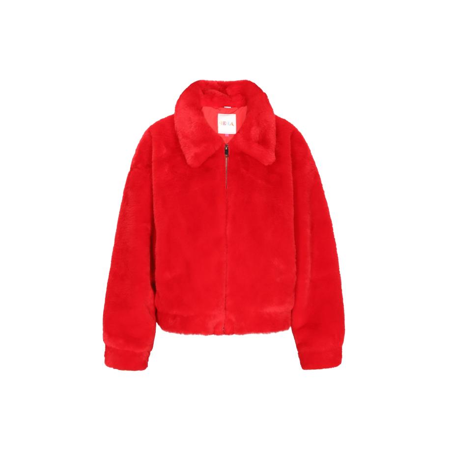 IZIA IZIA Tussenjas rood -