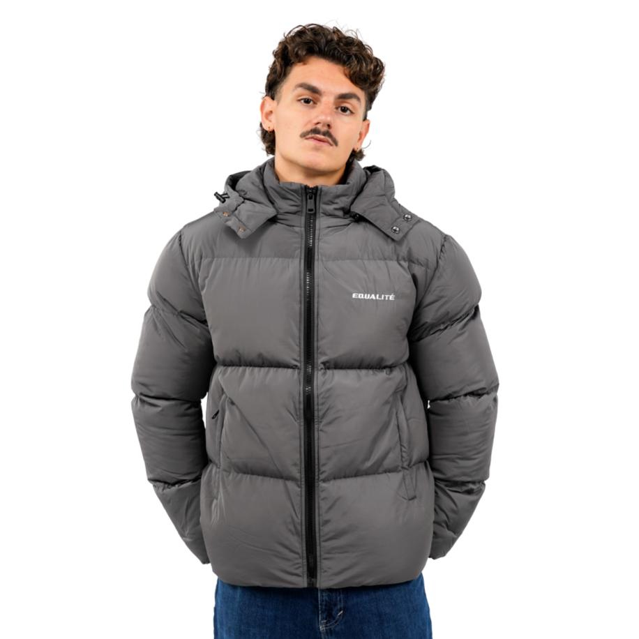 equalite Essential Puffer Winterjas Grijs