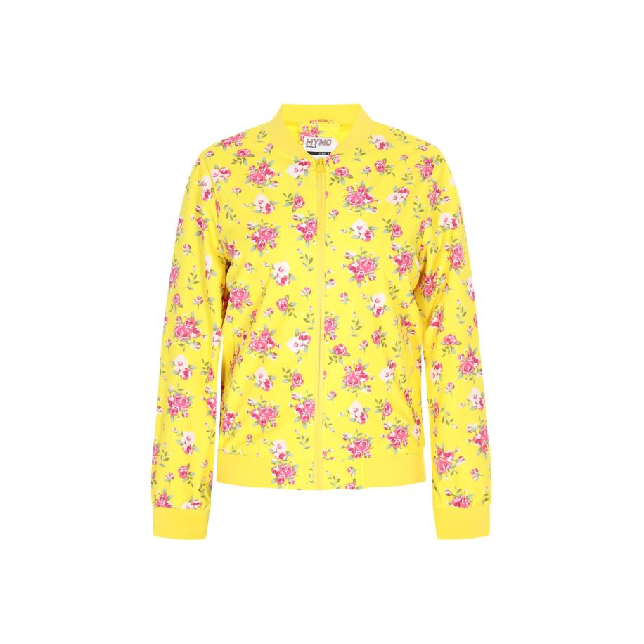 MyMo ATHLSR myMo ATHLSR Tussenjas geel / pink -