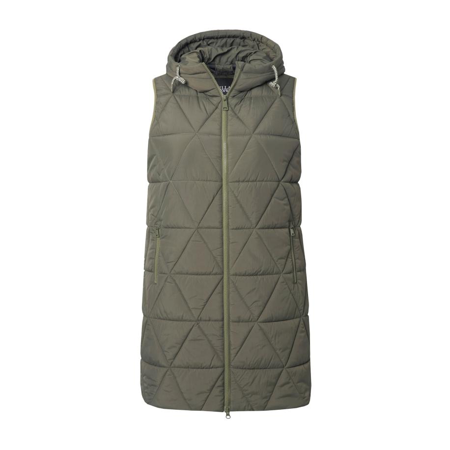 Ulla Popken Ulla Popken Bodywarmer olijfgroen -