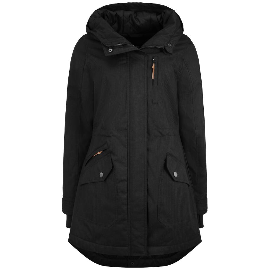 Oxmo Oxmo Tussenparka Bella zwart -