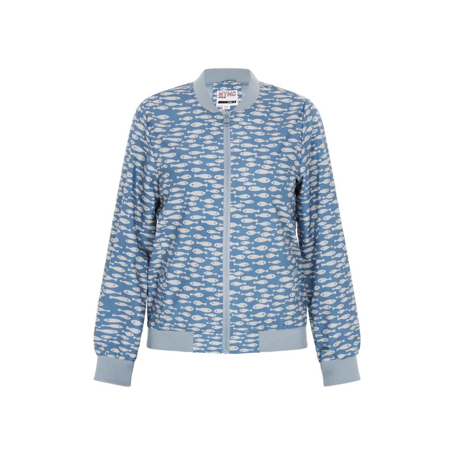 MyMo ATHLSR myMo ATHLSR Tussenjas blauw / grijs -