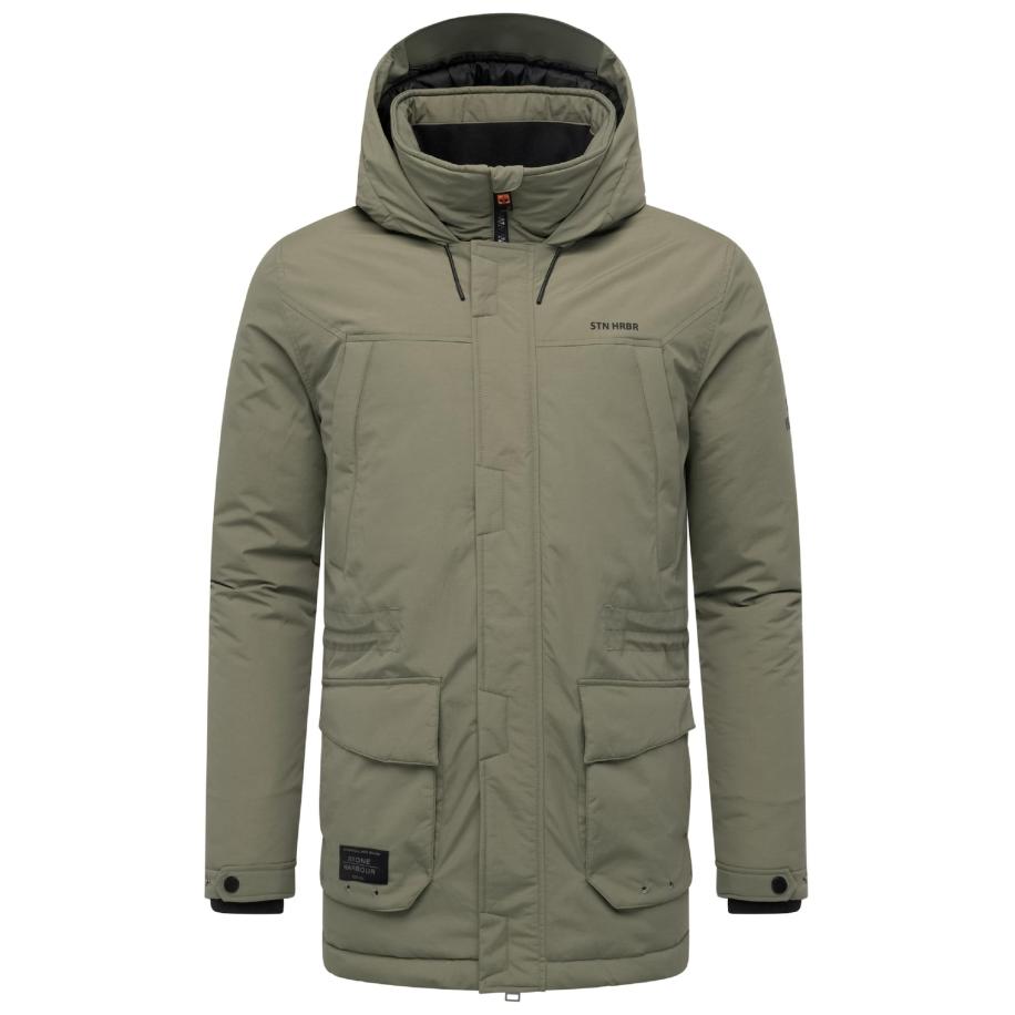 STONE HARBOUR STONE HARBOUR Winterjas Wadiim XX kaki -