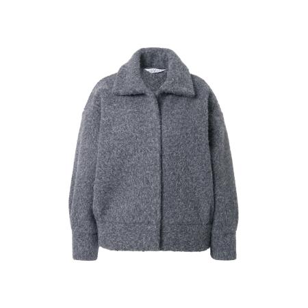 Studio Untold Studio Untold Tussenjas grijs gemêleerd