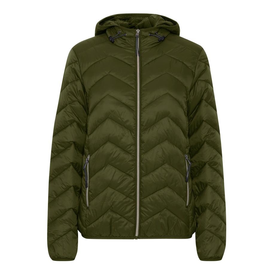 Fransa Fransa Tussenjas Padma olijfgroen -