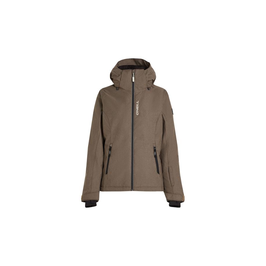 O'Neill ONEILL Outdoorjas Stuvite chamois / wit -