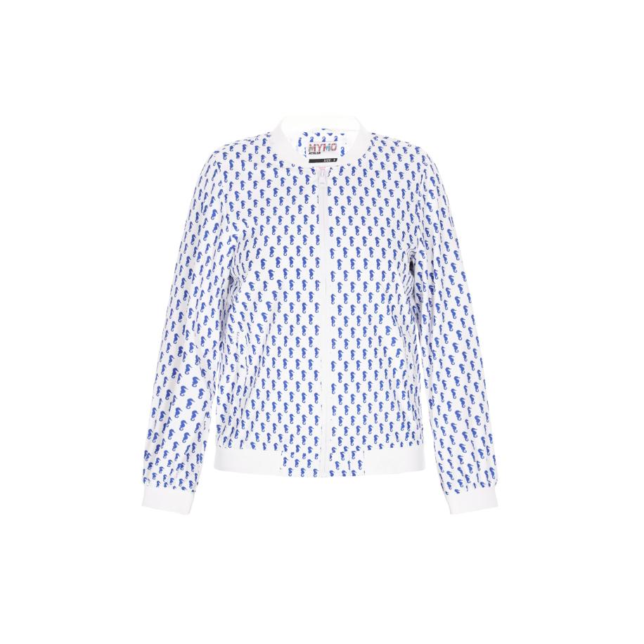 MyMo ATHLSR myMo ATHLSR Tussenjas blauw / wit -