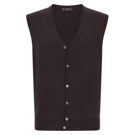 Boggi Milano Boggi Milano Bodywarmer chocoladebruin