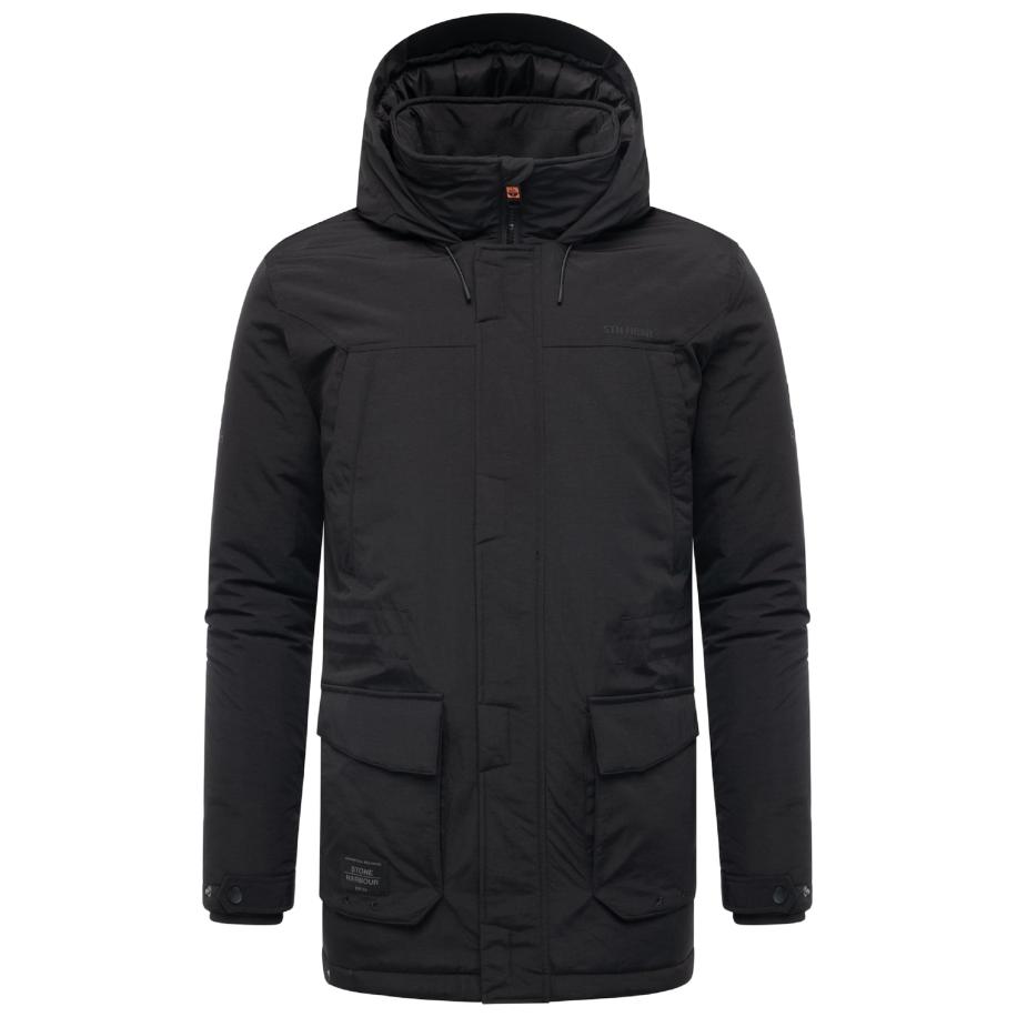 STONE HARBOUR STONE HARBOUR Winterjas Wadiim zwart -