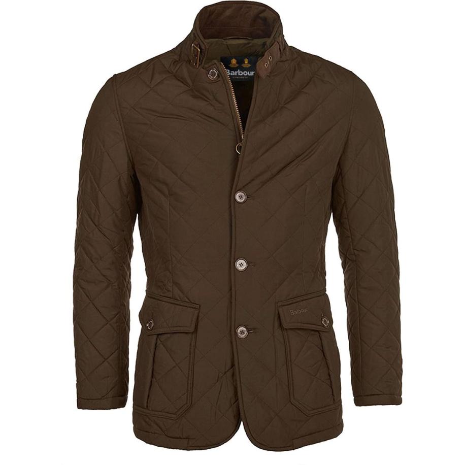 Barbour Jas Quilted Lutz Bruin Bruin