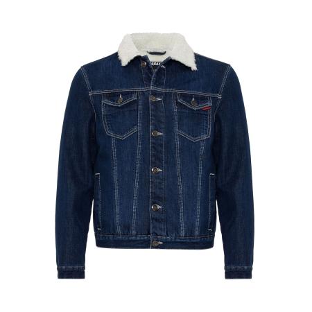 Cipo & Baxx CIPO & BAXX Tussenjas donkerblauw / wit