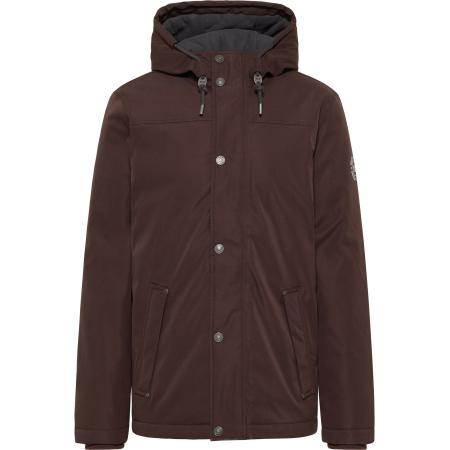 MO MO Functionele jas donkerbruin