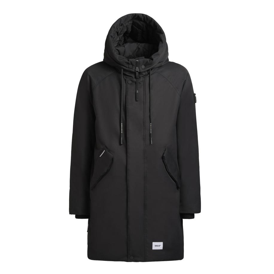 Khujo khujo Functionele jas Anth-YM zwart -