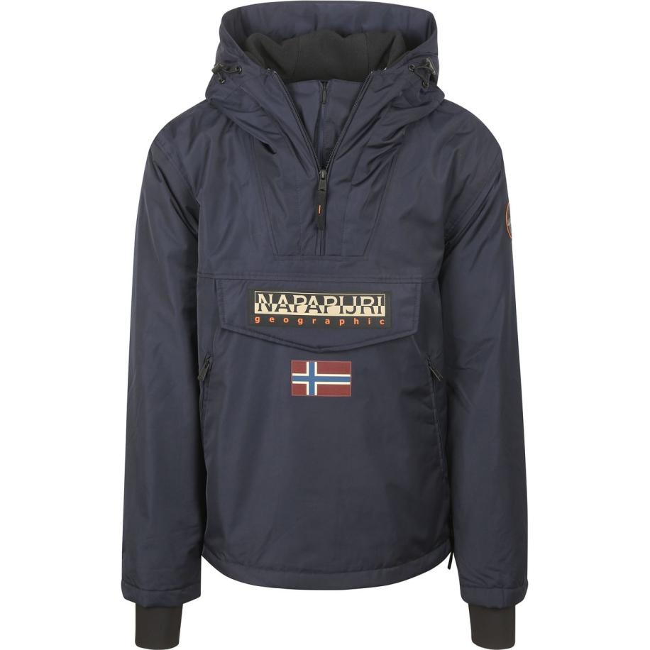 Napapijri Rainforest Next Jas Donkerblauw Blauw