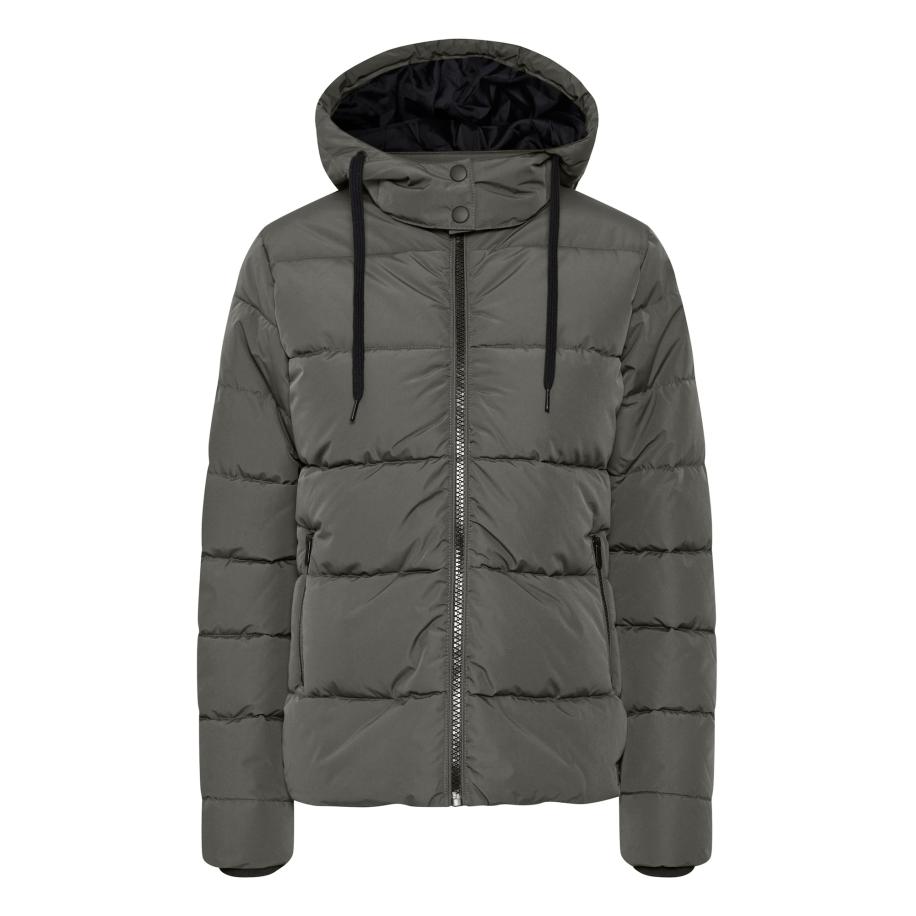 Oxmo Oxmo Winterjas Sofina grijs / zilvergrijs -