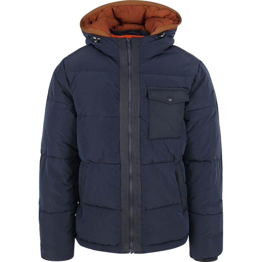 Scotch & Soda Puffa Jas Navy Blauw