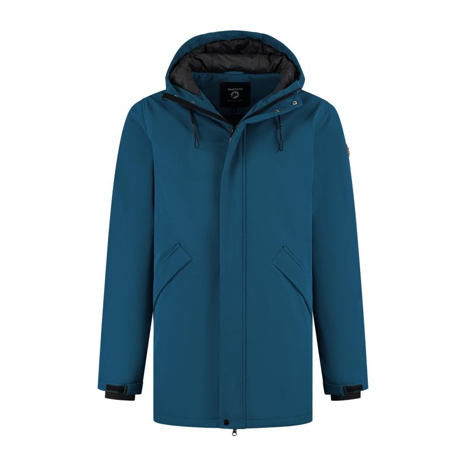 Travelin Travelin Outdoorjas Enok blauw -