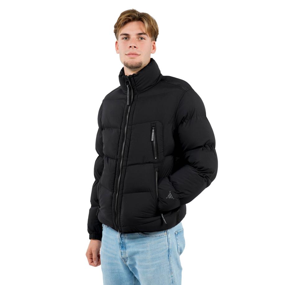 Krakatau Qm558 Puffer Winterjas Zwart