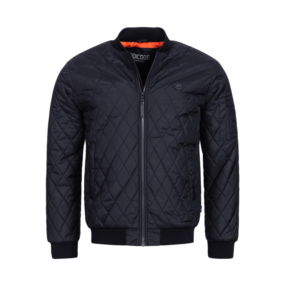 INDICODE JEANS INDICODE JEANS Tussenjas Novak zwart -