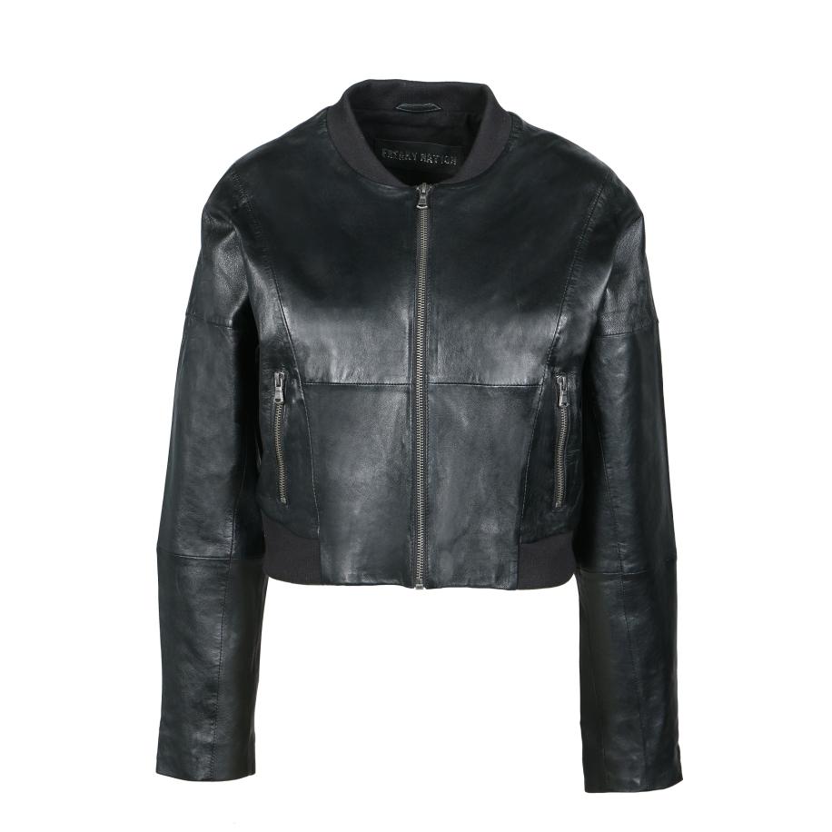 Freaky Nation FREAKY NATION Tussenjas Retro Girl-FN NYC zwart -