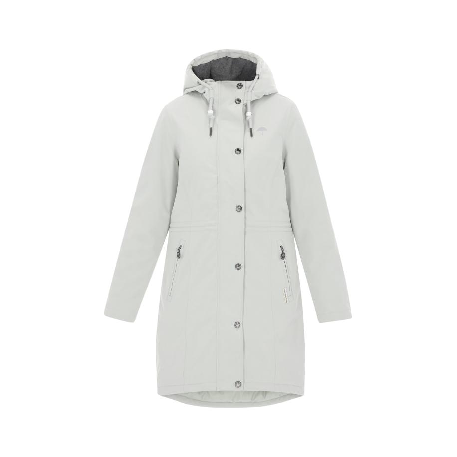 Schmuddelwedda Schmuddelwedda Tussenparka pastelgroen -