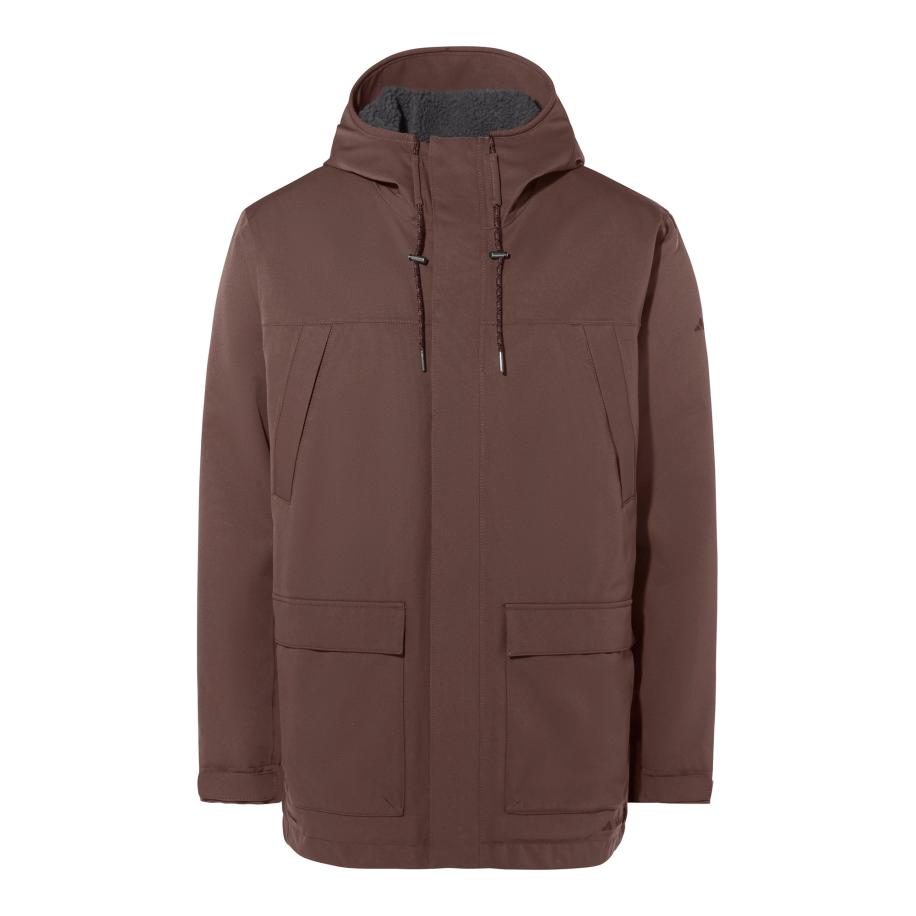 Vaude VAUDE Tussenparka Manukau donkerbruin -