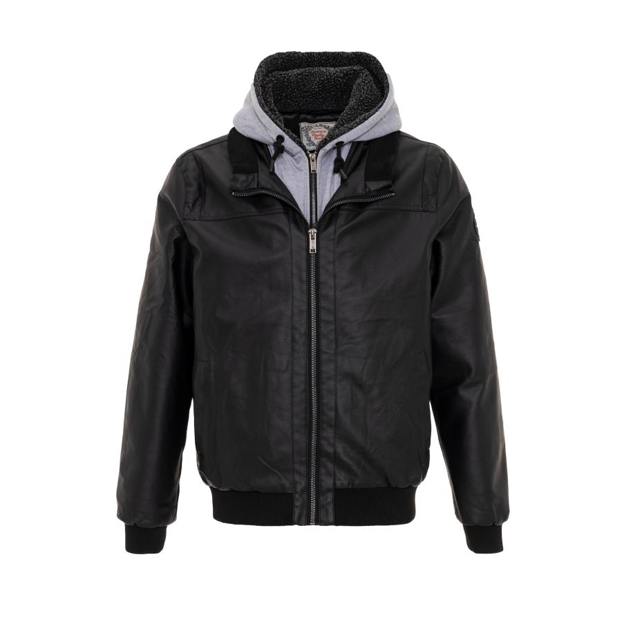 Cipo & Baxx CIPO & BAXX Tussenjas grijs / zwart -