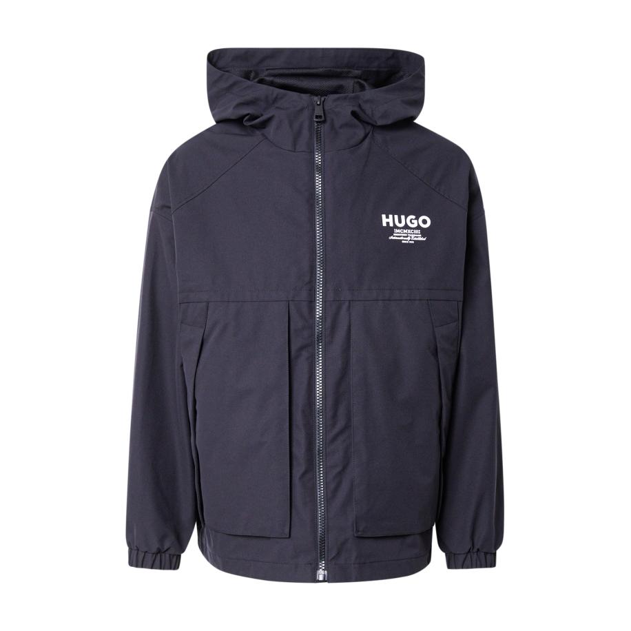 Hugo Boss HUGO Tussenjas zwart / wit -