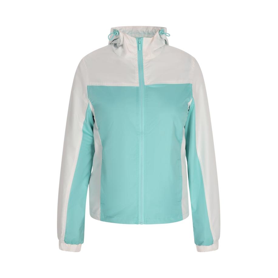 beach budz beach budz Tussenjas turquoise / wit -