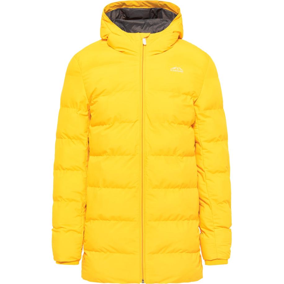 ICEBOUND ICEBOUND Winterjas mosterd -