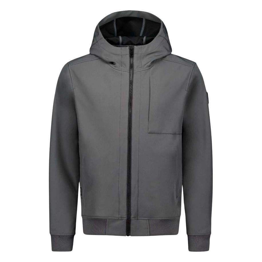 Airforce Softshell Jas Chestpocket Grijs