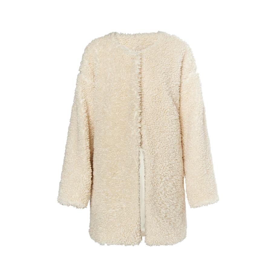 A LOT LESS Tussenjas Lana offwhite Wit