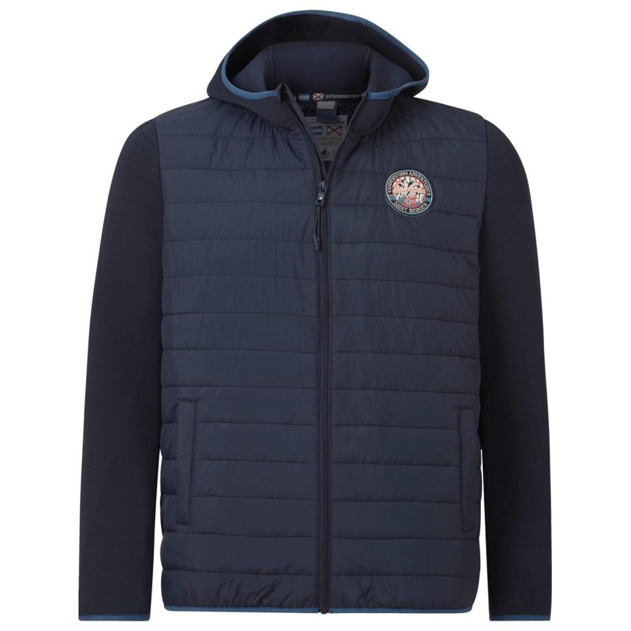 jan vanderstorm Jan Vanderstorm Tussenjas Niklaas donkerblauw -