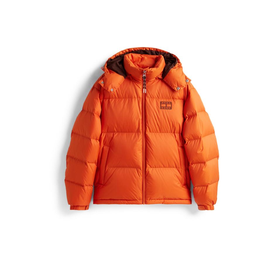 Tommy Jeans Tommy Jeans Winterjas ALASKA oranje -